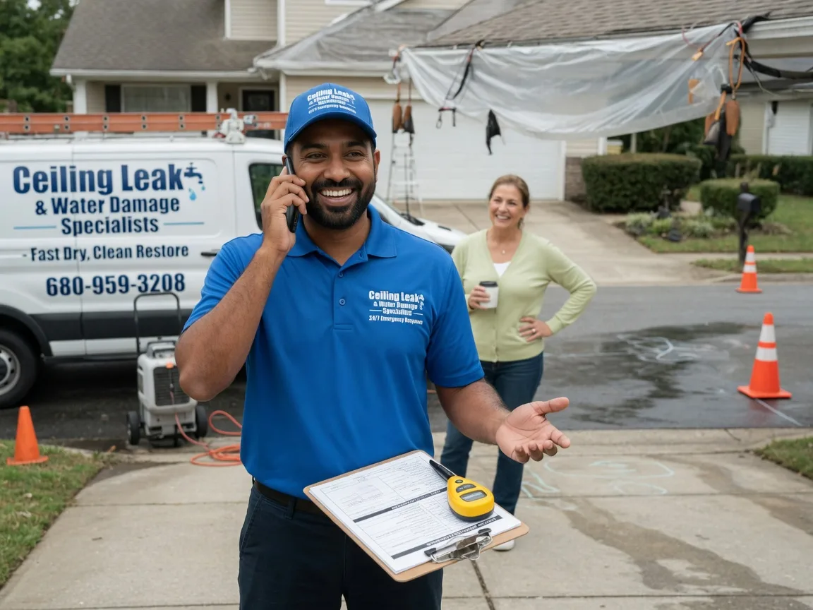 Ceiling Leak Cleanup Rexford, MT FAQs